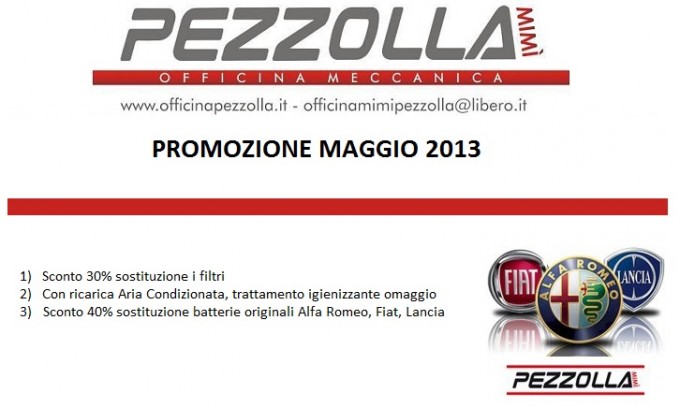 Promozione officina pezzolla